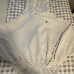 Aerie Women’s Cream Hoodie Sweater